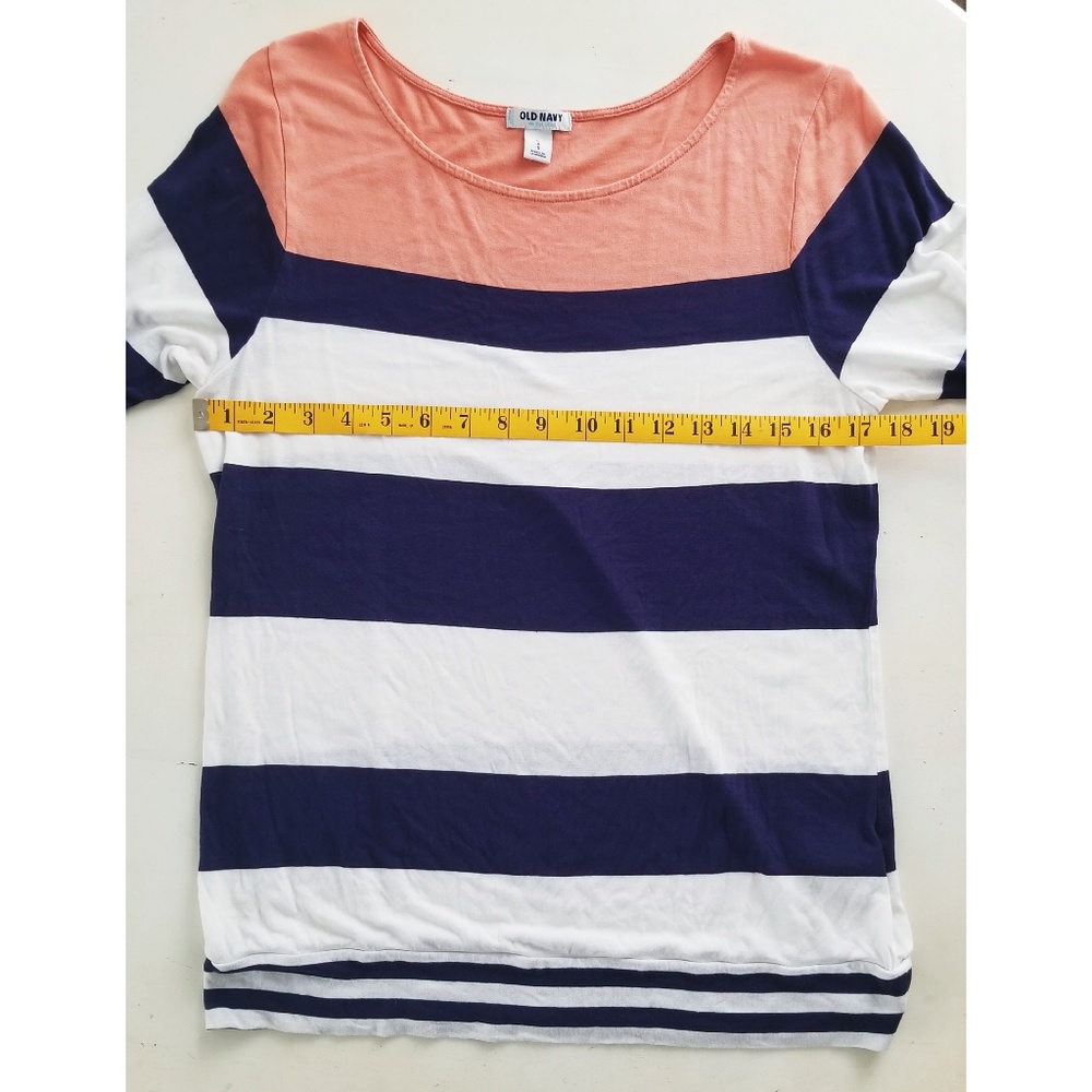 Old Navy Striped Half Sleeve Shirt - Picture 4 of 6
